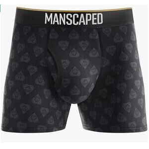 Manscaped Boxers 2.0 Premium Ultra Soft Boxer Brief Nighthawk Mens XL Tagless